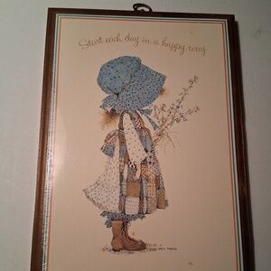 Vintage Holly Hobbie Picture